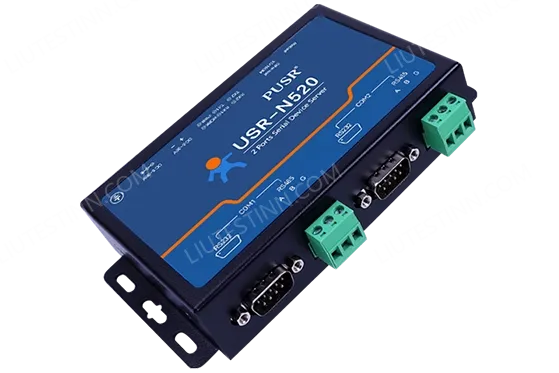 RS-232/485 serial devices to the TCP/IP network