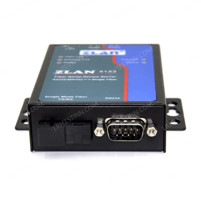 Serial server type optical fiber to serial port