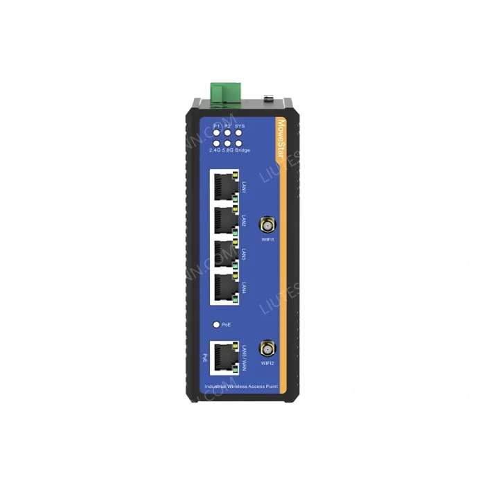 5 Ports Gigabit RJ45 Din-Rail Dual Band Wi-Fi6 Wireless Router