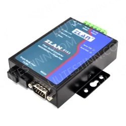 Level-type fiber-to-serial port