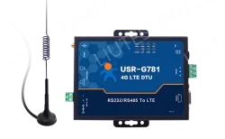 An industrial router with serial port