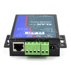 Level-type fiber-to-serial port