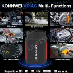 K DIAG Automotive Fault Diagnosis Instrument Engine Fault Reading Fault Code Query Playback Function Testing Tools