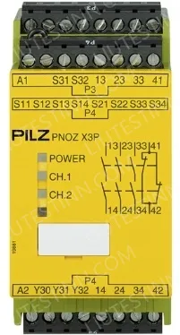 PNOZ X3P 24VDC 24VAC 3n/o 1n/c 1so