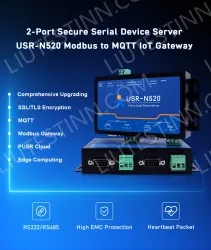 RS-232/485 serial devices to the TCP/IP network