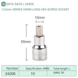 Dafei 10mm with a total length of 55mm-24206