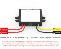 AC to DC power converter transformer step-down module regulator AC24V36V to DC12V 1A small plastic