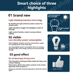 LED photosensitive lamp-5W