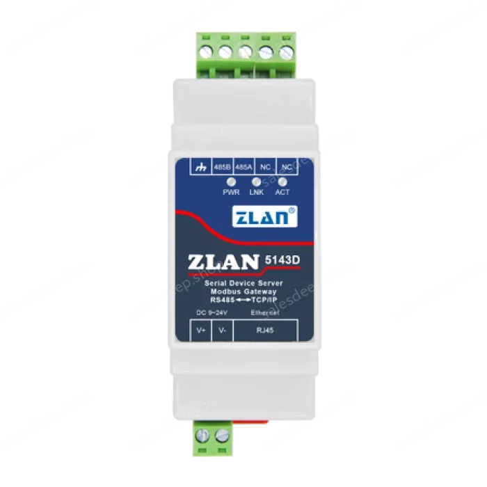 Rail-type serial server