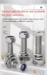 Combination Nut Set Locking M3*30-20 Sets