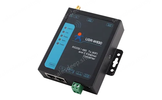 2 LAN Port Serial to WiFi Converter