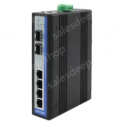 UOTEK UT-6406GM serial 4 Electrical Ports + 2 Optical Ports Full Gigabit Managed Ethernet Switch