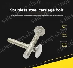 Big head carriage bolt M8*40
